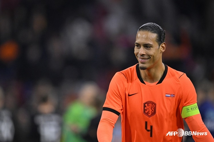 Virgil van Dijk, Dutch football team defender. /AFPBBNews=News1