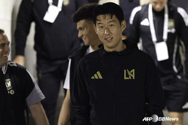 Tiền đạo Son Heung Min của LAFC. /AFPBBNews = Tin tức 1