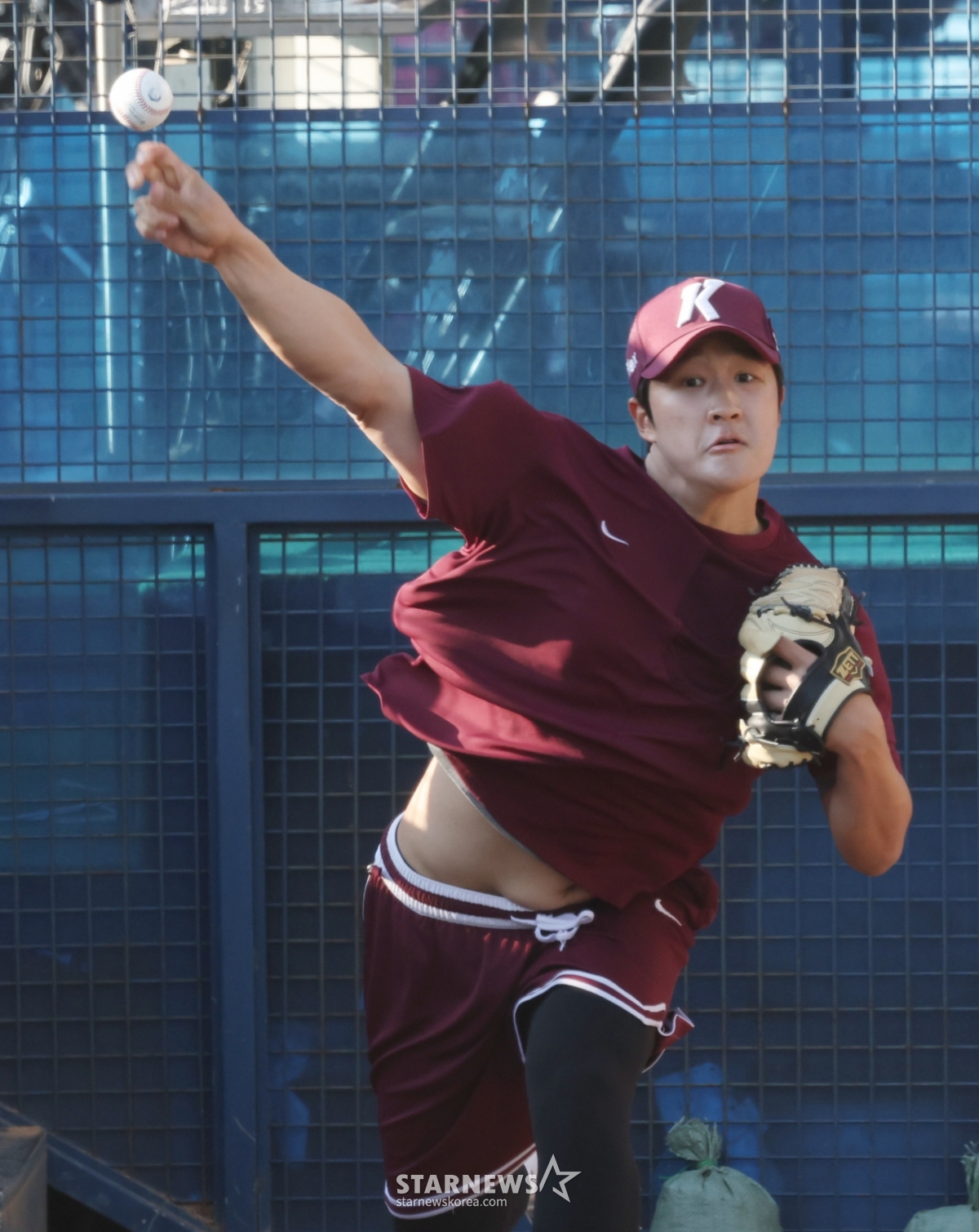 [포토] 전준표 '푸슝'