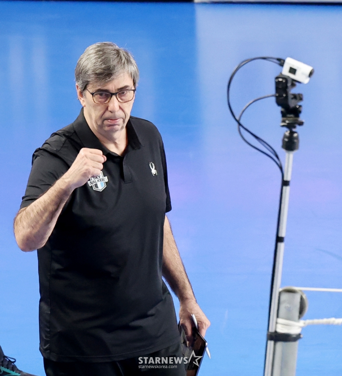 [포토]'주먹이 절로 불끈' 블랑 감독