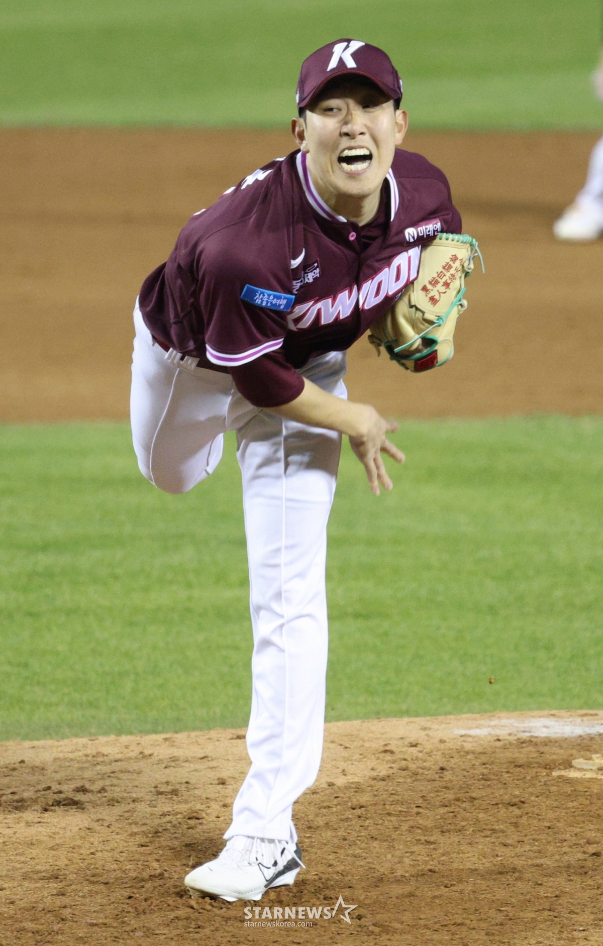 [포토] 오석주 '기합 동행 역투'