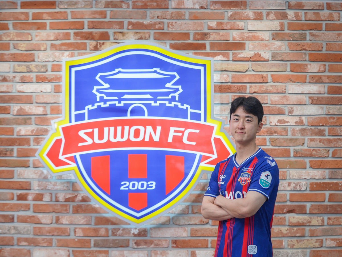 他就是水原FC前锋李光力。 =照片=水原FC提供。