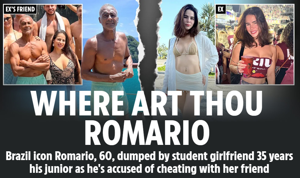 Британская газета The Sun сообщила 9-го числа (по корейскому времени) что "Гомарио порвал с Барбарой Кавальканчи из-за подозрений в том, что у него был роман с ее возлюбленной, студенткой университета Тиффани Барселус". /Фото = Больше солнца в муравейнике