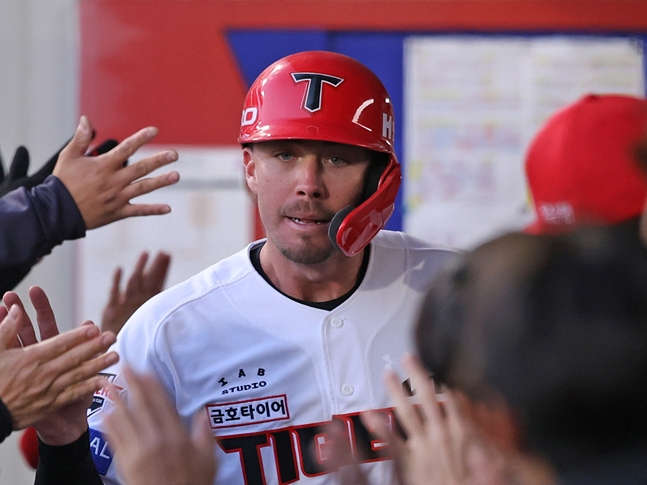 Ngày 7 vừa qua tại Samsung. /Ảnh = Kia Tigers