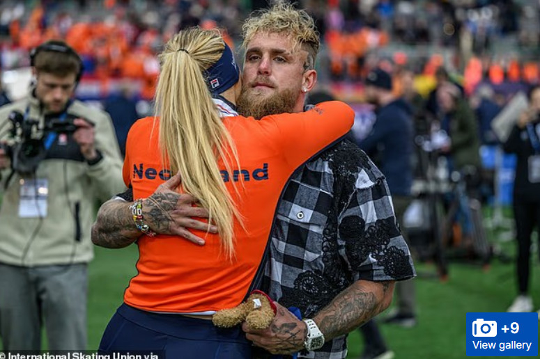 Jake Paul (phải) và Yuta Reirdam. /Ảnh = tệp thư hàng ngày