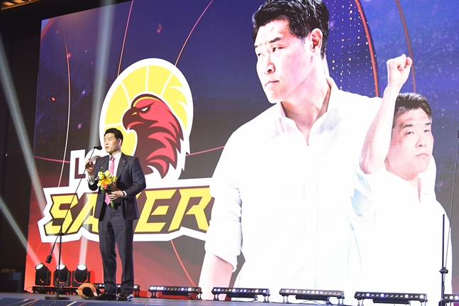 チョ·サンヒョン監督。 /写真=KBL提供