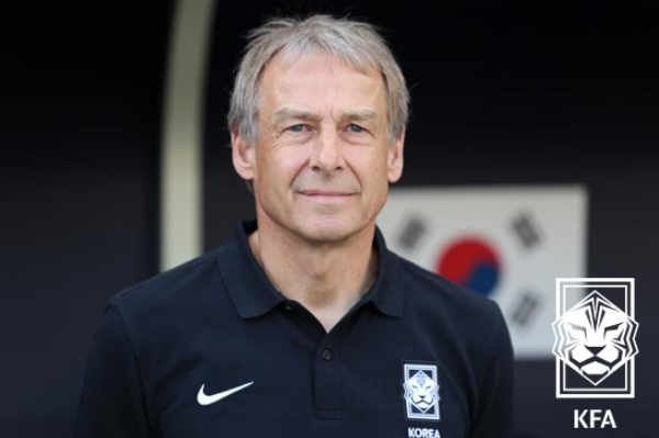 Jurgen Klinsmann, former national football team coach. /Photo = Courtesy of the Korea Football Association