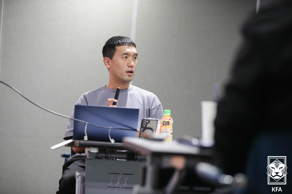 Судья Ким Ву Сон. /Фото = Предоставлено Корейской футбольной ассоциацией.