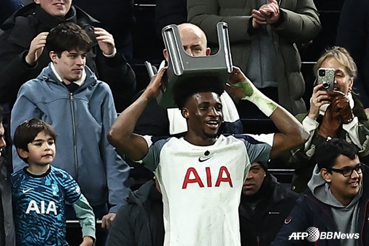 Tottenham striker Mohamed Kudus. /AFPBBNews=News1