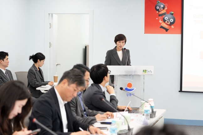 XIOM 2026 Cảnh họp báo tại Giải vô địch bóng bàn Masters thế giới ở Gangneung. /Ảnh = Cung cấp ban tổ chức Giải vô địch bóng bàn Masters thế giới Gangneung