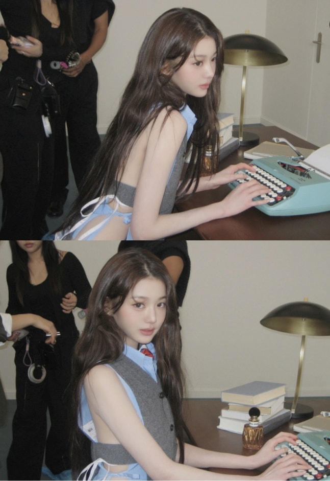 =照片=张元英在社交媒体上。