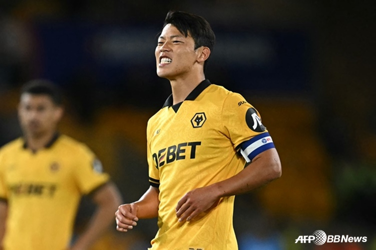 Wolverhampton striker Hwang Hee-chan. /AFPBBNews=News1