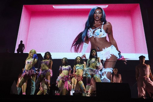 Hình ảnh sân khấu Coachella của Katsuai / AFPBBNews = News 1