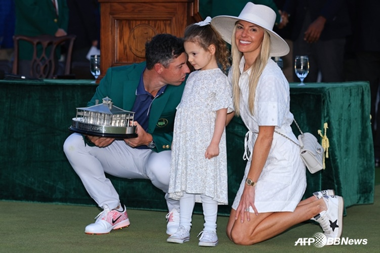 Gia đình Rory McIlroy. /AFPBBNews = Tin tức 1