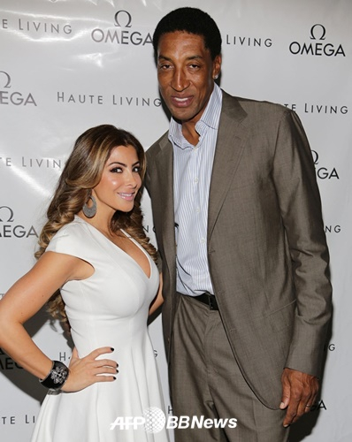 Vợ chồng Pippen./AFPBBNews=Tin tức 1