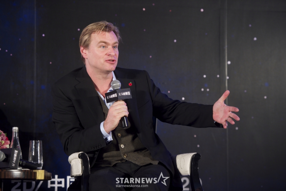 "Interstellar" Christopher Nolan's Shanghai press conference