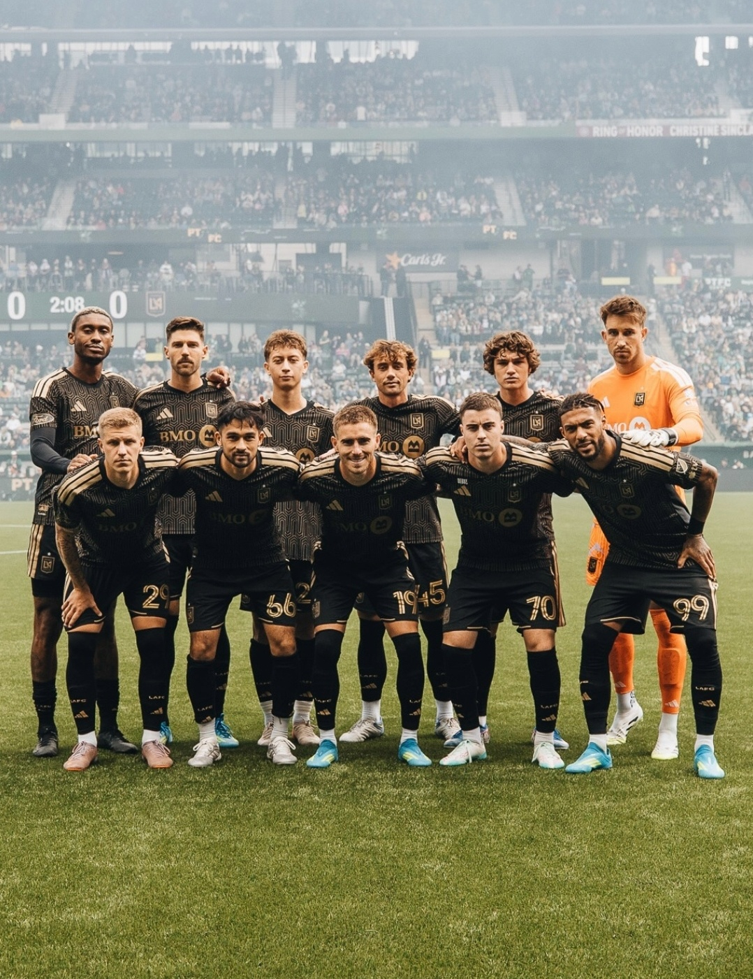 LAFC's best 11./photo = LAFC's official social network service (SNS) in the seventh round of the 2026 Major League Soccer (MLS) at Providence Park in Portland, USA on the 12th (Korea Standard Time)