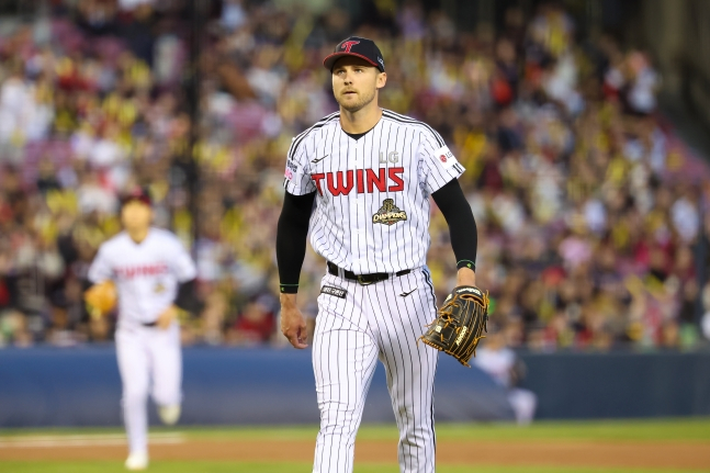 LGツインズの外国人投手アンダース·トールハースト。 /写真=LGツインズ提供