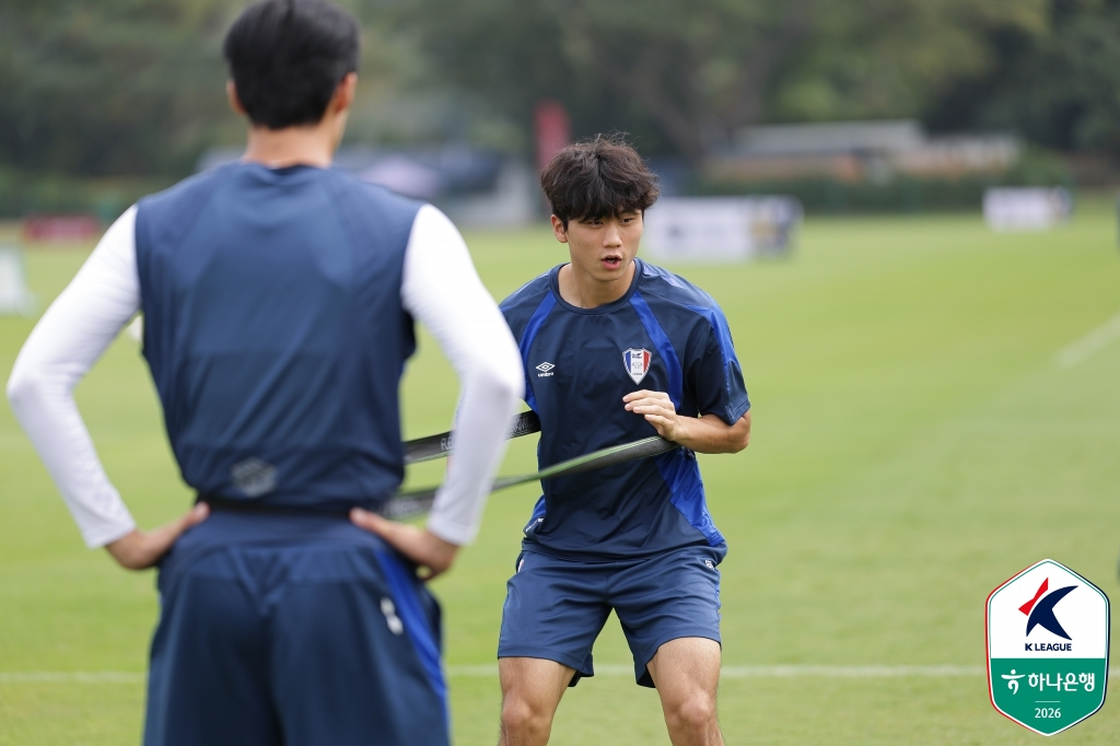 Kim Do-yeon, a prospect born in 2005 at Suwon Samsung. /Photo = Courtesy of the Korea Professional Football League