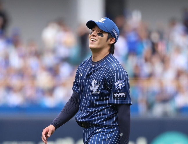 Won Tae In. /Ảnh = Samsung Lions