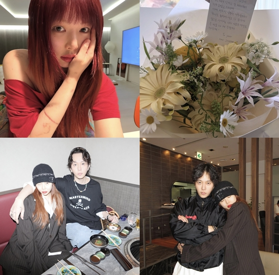 /写真=歌手ヒョナインスタグラム