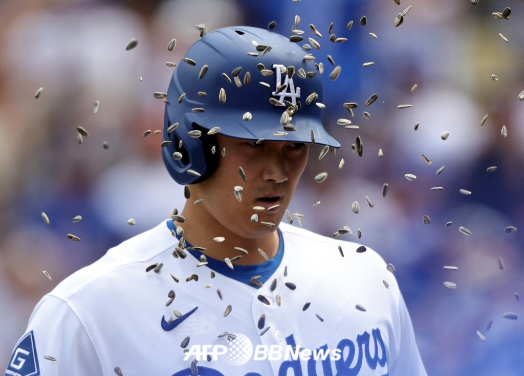 Los Angeles Dodgers Otani Shohei. /AFPBBNews = Tin tức 1