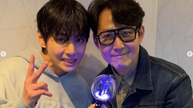 /写真=イ·ジョンジェSNS