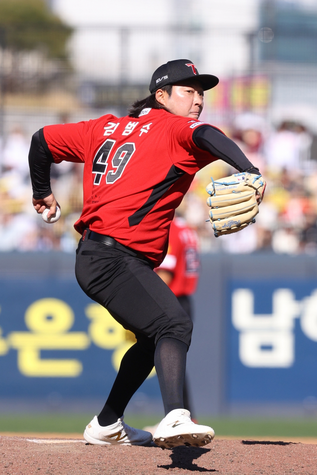 KIA Tigers bullpen pitcher Kim Bum-soo. /Photo = Courtesy of KIA Tigers