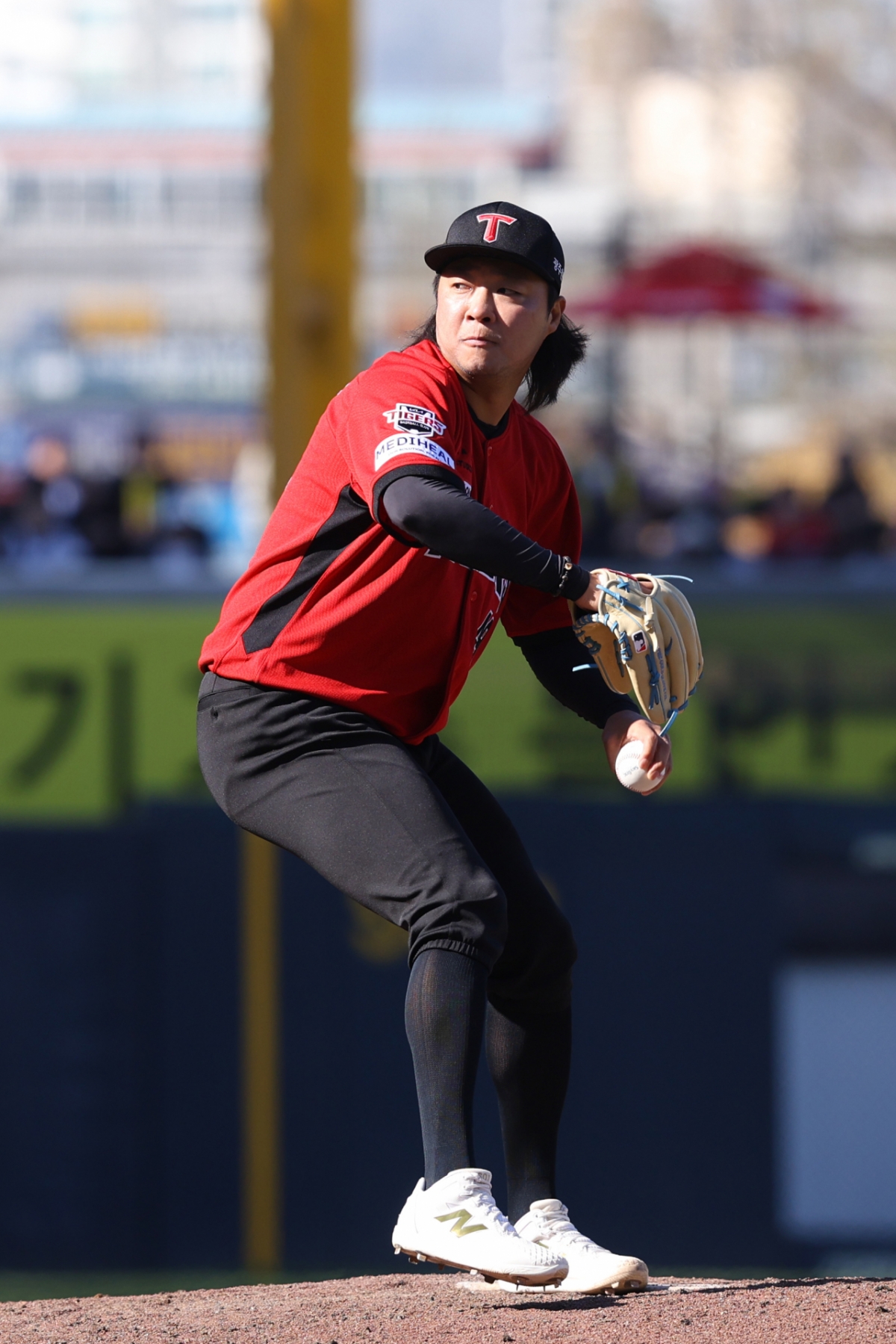 KIA Tigers bullpen pitcher Kim Bum-soo. /Photo = Courtesy of KIA Tigers