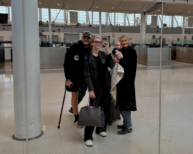 A family photo of Ponce. /Photo =Ponce and af Emma Ponce SNS