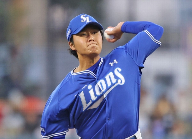Left-hander Lee Seung-hyun, who started against KIA on the 8th. /Photo = Samsung Lions