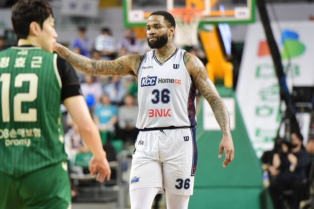 最多得分手肖恩龙。 =照片:KBL