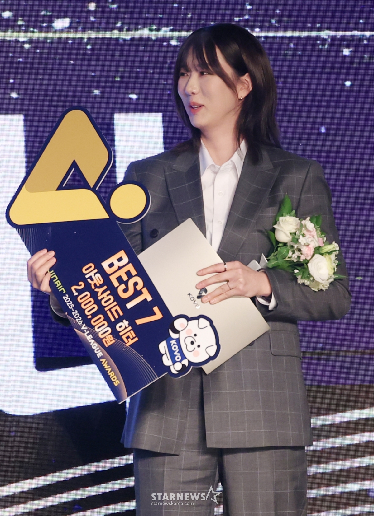 [포토] 웃었다! 강소휘!