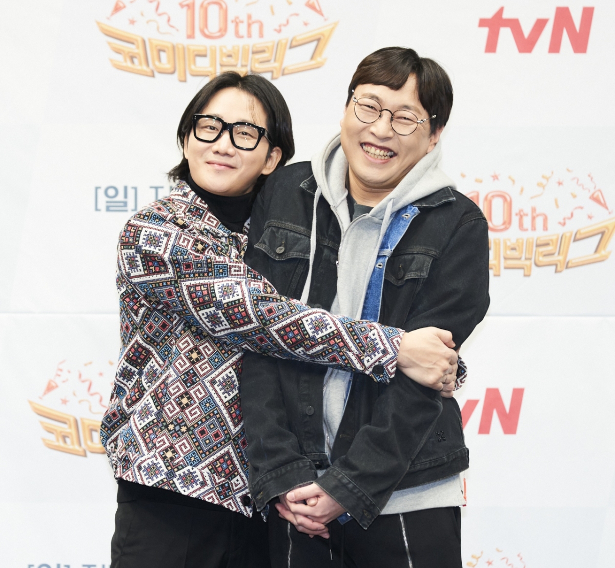 =李龙真（左）和李镇浩。 