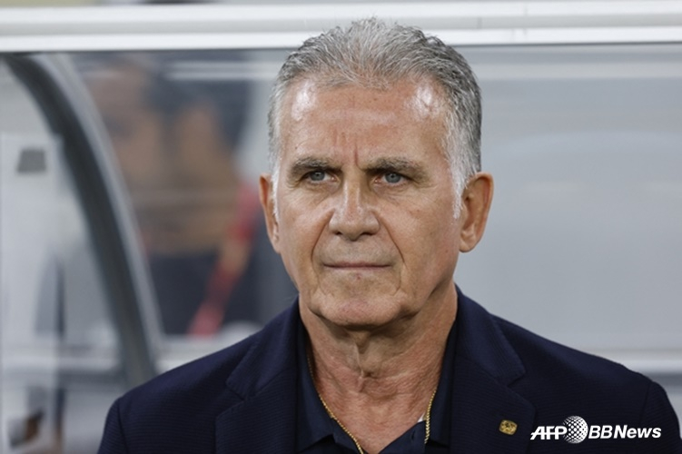 Carlos Queiroz, head coach of the Ghanaian national team. /AFPBBNews=News1
