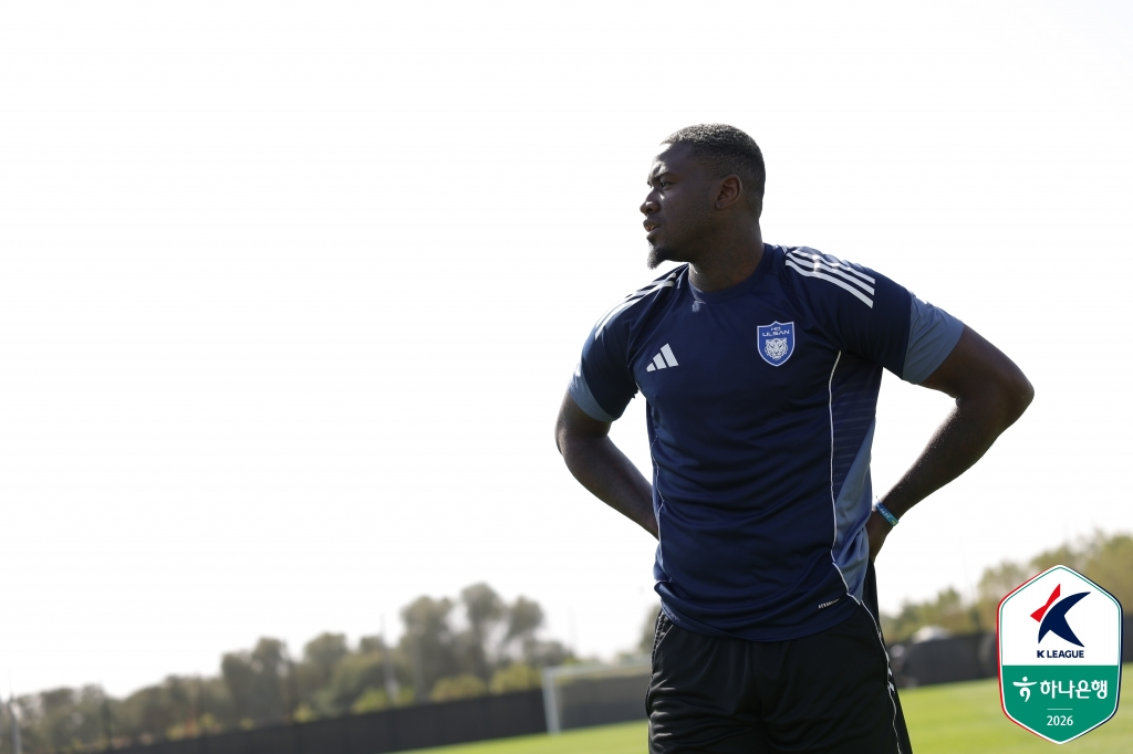 Ulsan HD Malkong training in the United Arab Emirates (UAE) in January this year. /Photo = Courtesy of the Korea Professional Football League