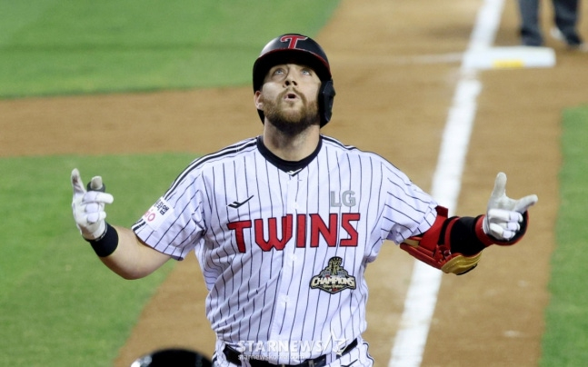 Austin, the winner of the final home run. /Photo = Senior Reporter Kim Jin-kyung