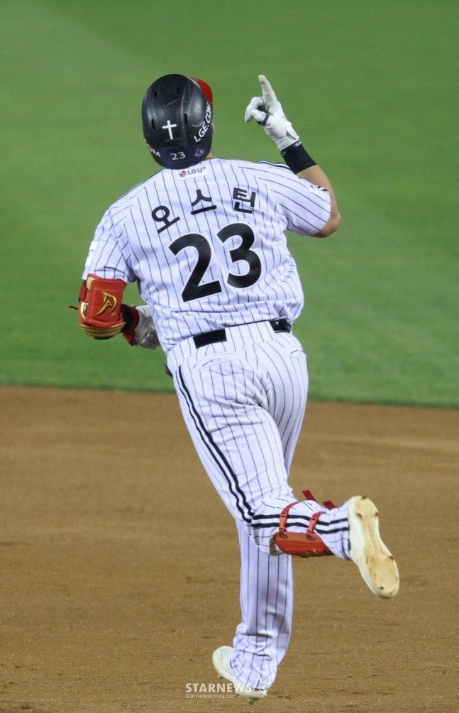Austin hit a home run in the eighth inning. /Photo = Senior Reporter Kim Jin-kyung