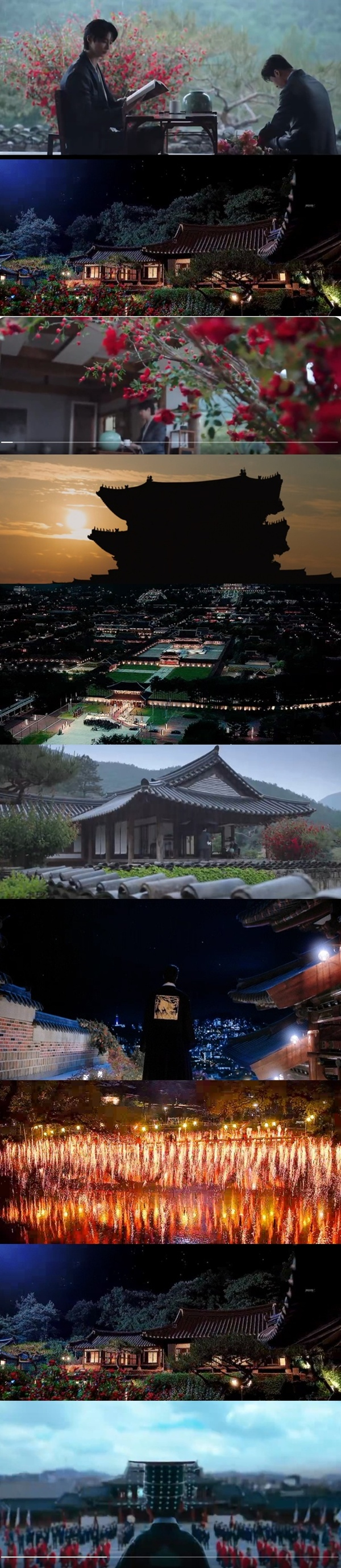 Screens selected by overseas fans on social media as beautiful scenes in the 21st century Grand Prince's Wife