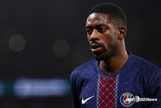 PSG striker Usman Dembele. /AFPBBNews=News1