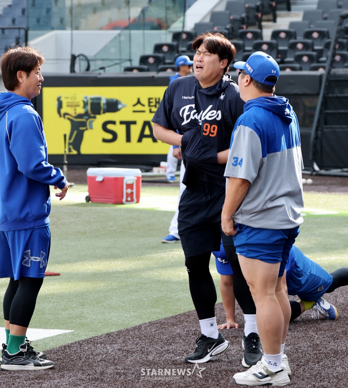 [포토] '표정장인' 류현진