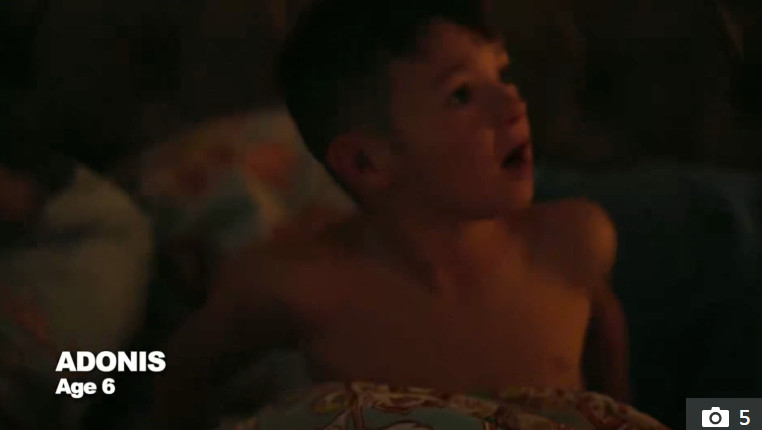 Son Idonis shouting at Tyson Fury. /Photo = The Sun Source