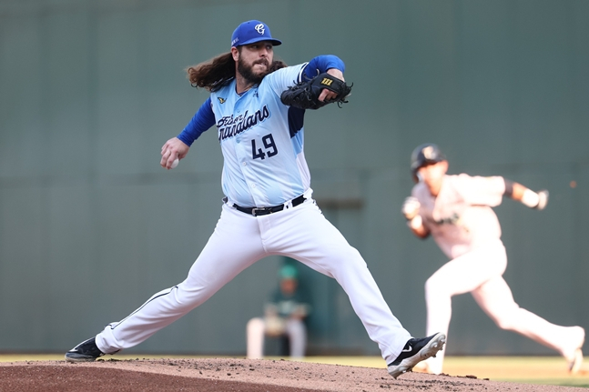 阿伦·威尔克森。 =照片=pubang guardians官方SNS。