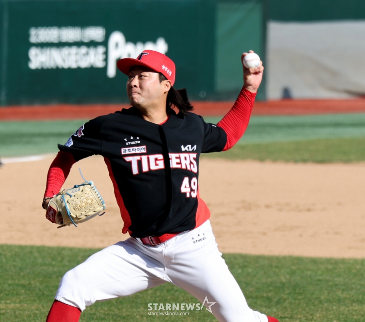 КПЗ Ким Бумсу, который перешел в KIA Tigers. /Фото = Старший репортер Кан Ён Чжо