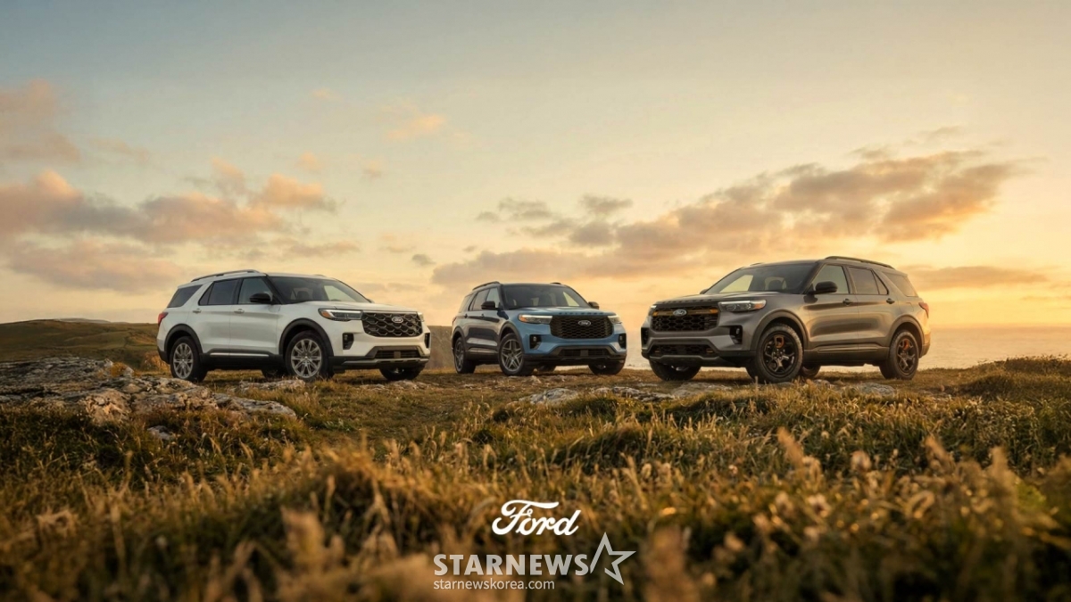 New Ford Explorer/photo courtesy of = FL Auto Korea