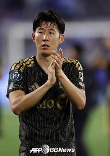 LAFC striker Son Heung-min. /AFPBBNews=News1