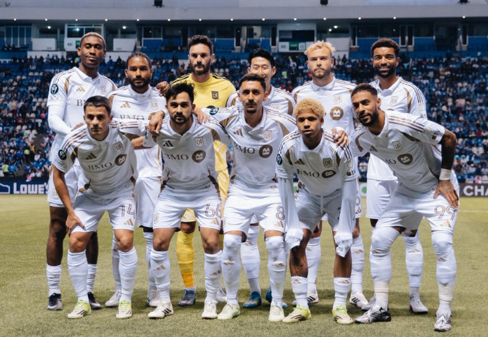LAFC starting lineup. /Photo = LAFC official SNS