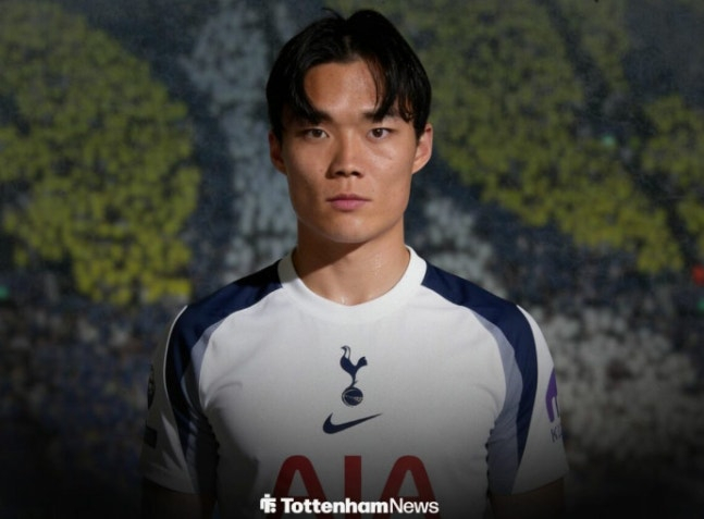 オ·ヒョンギュがトッテナムのユニホームを着た仮想の姿。/写真=トッテナム·ホットスパーニュースのまとめ