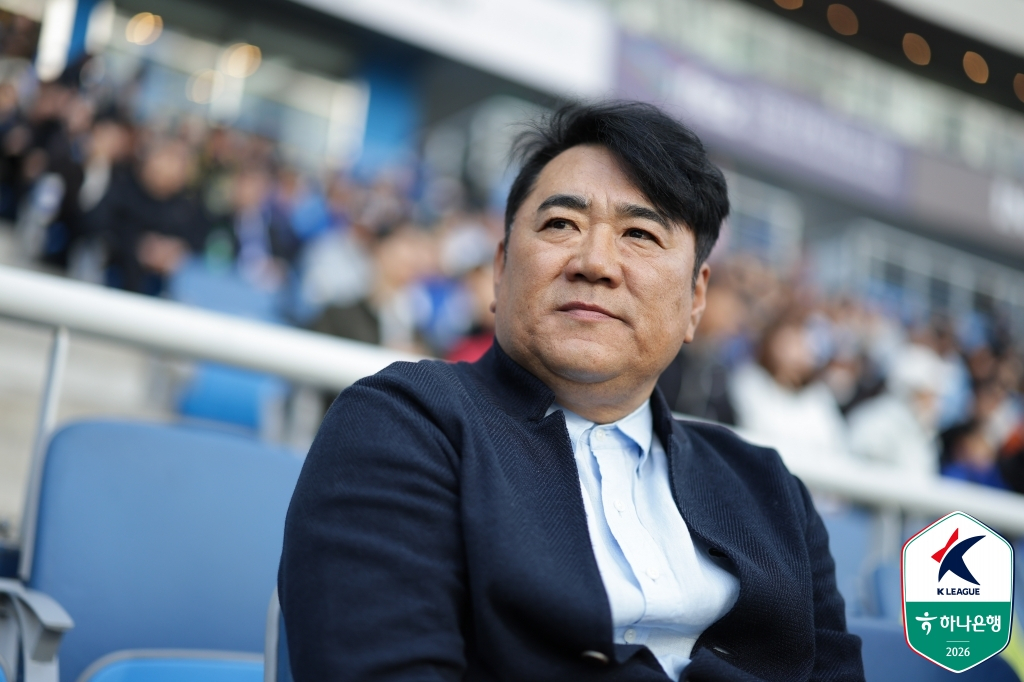 蔚山HDのキム·ヒョンソク監督。 /写真=韓国プロサッカー連盟提供