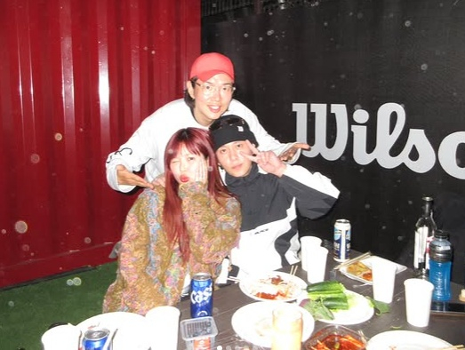 Jang Sung-kyu, HyunA, Yong Jun-hyung /Photo=Jang Sung-kyu SNS